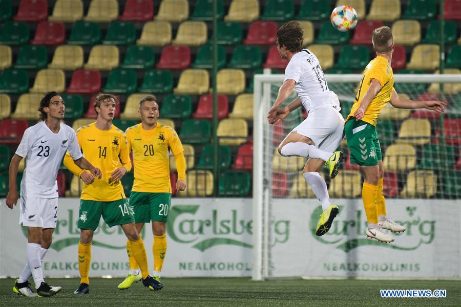 (SP)LITHUANIA-VILNIUS-FOOTBALL-FRIENDLY MATCH-LITHUANIA VS NEW ZEALAND