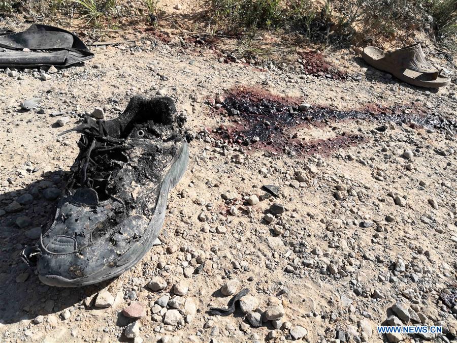 (SPOT NEWS)LIBYA-TRIPOLI-AIRSTRIKE-FACTORY