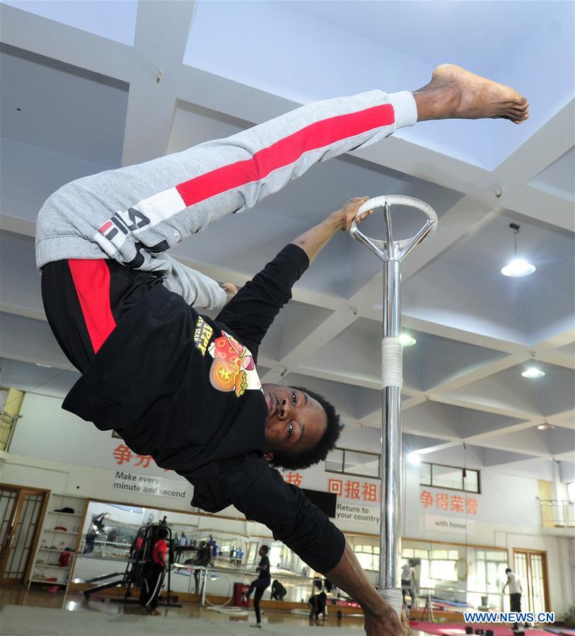 CHINA-HEBEI-WUQIAO-ACROBATICS-SCHOOL-OVERSEAS STUDENTS (CN)