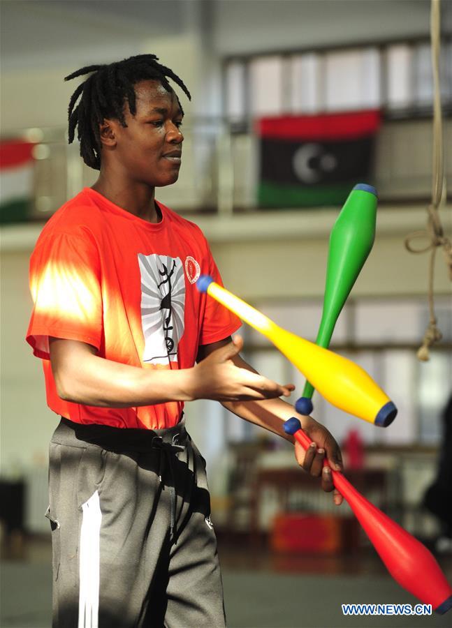 CHINA-HEBEI-WUQIAO-ACROBATICS-SCHOOL-OVERSEAS STUDENTS (CN)