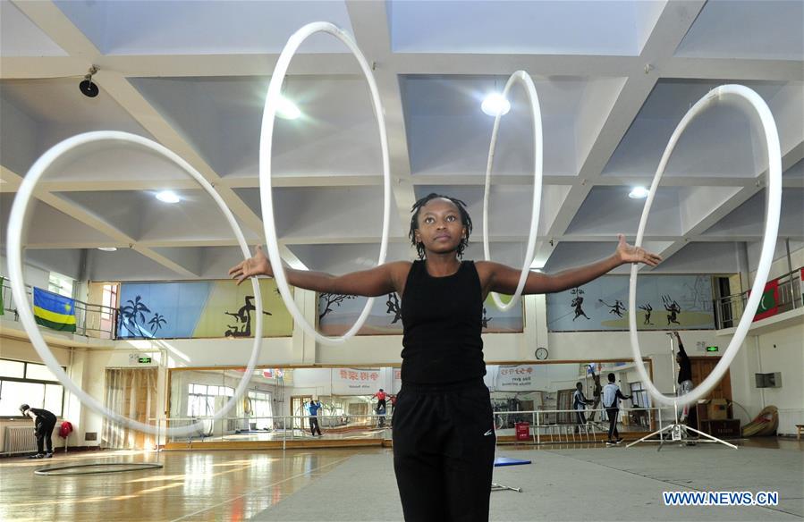 CHINA-HEBEI-WUQIAO-ACROBATICS-SCHOOL-OVERSEAS STUDENTS (CN)