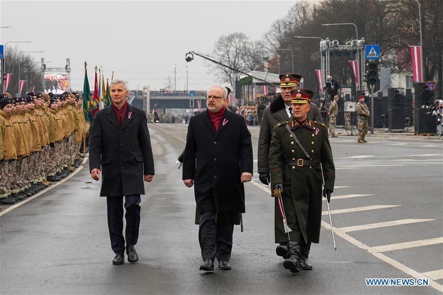 LATVIA-RIGA-INDEPENDENCE DAY-CELEBRATION