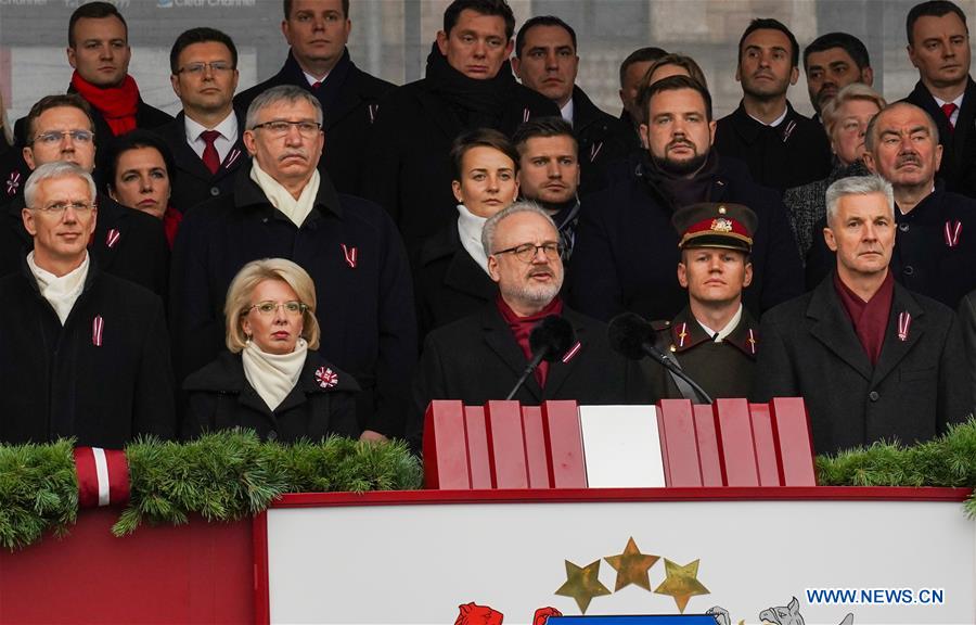 LATVIA-RIGA-INDEPENDENCE DAY-CELEBRATION