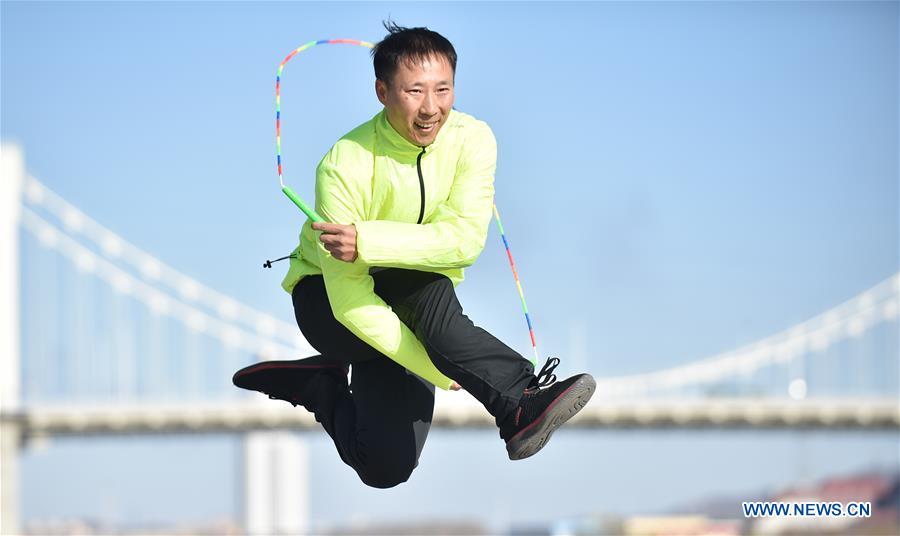 (SP)CHINA-JILIN-WORLD CHAMPION-ROPE JUMPING LIFE(CN)