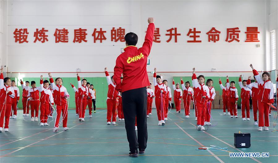 (SP)CHINA-JILIN-WORLD CHAMPION-ROPE JUMPING LIFE(CN)
