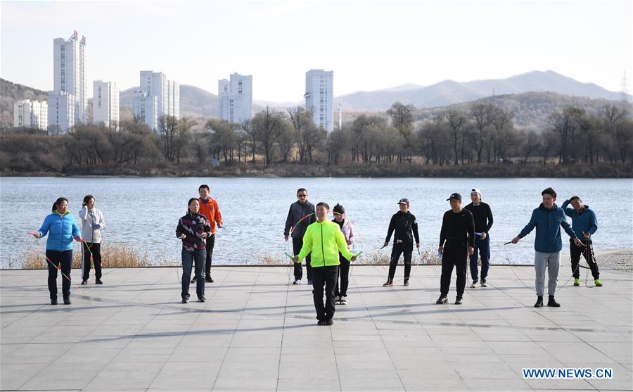 (SP)CHINA-JILIN-WORLD CHAMPION-ROPE JUMPING LIFE(CN)