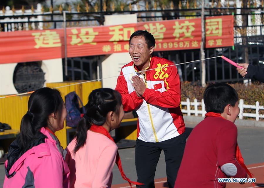 (SP)CHINA-JILIN-WORLD CHAMPION-ROPE JUMPING LIFE(CN)