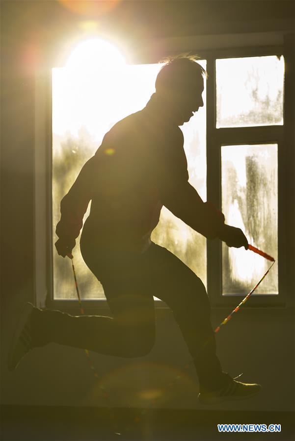 (SP)CHINA-JILIN-WORLD CHAMPION-ROPE JUMPING LIFE(CN)