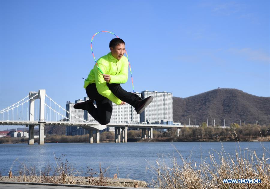 (SP)CHINA-JILIN-WORLD CHAMPION-ROPE JUMPING LIFE(CN)
