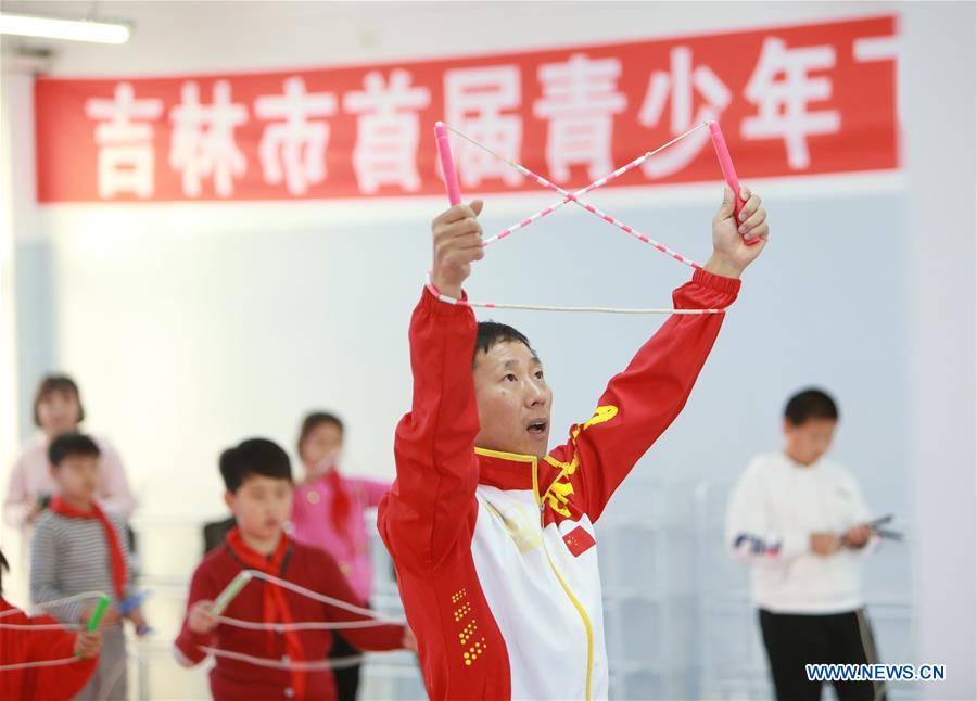 (SP)CHINA-JILIN-WORLD CHAMPION-ROPE JUMPING LIFE(CN)
