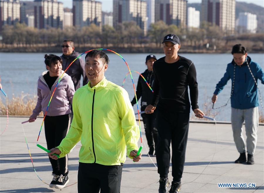 (SP)CHINA-JILIN-WORLD CHAMPION-ROPE JUMPING LIFE(CN)