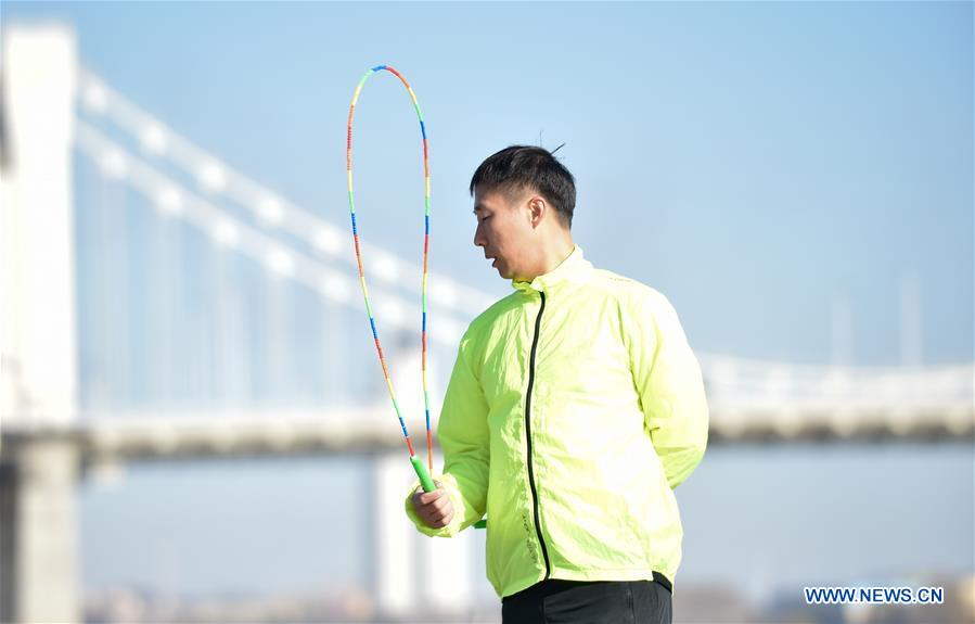 (SP)CHINA-JILIN-WORLD CHAMPION-ROPE JUMPING LIFE(CN)