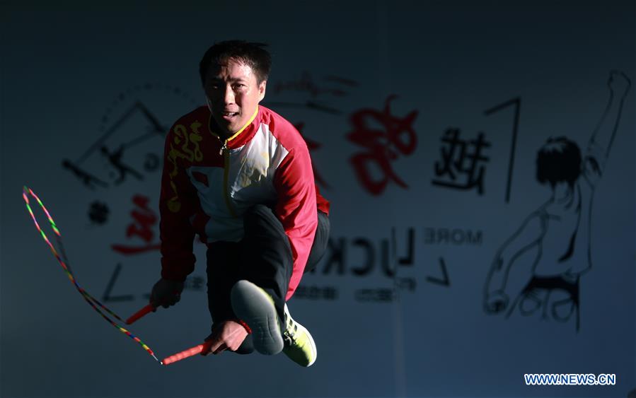 (SP)CHINA-JILIN-WORLD CHAMPION-ROPE JUMPING LIFE(CN)
