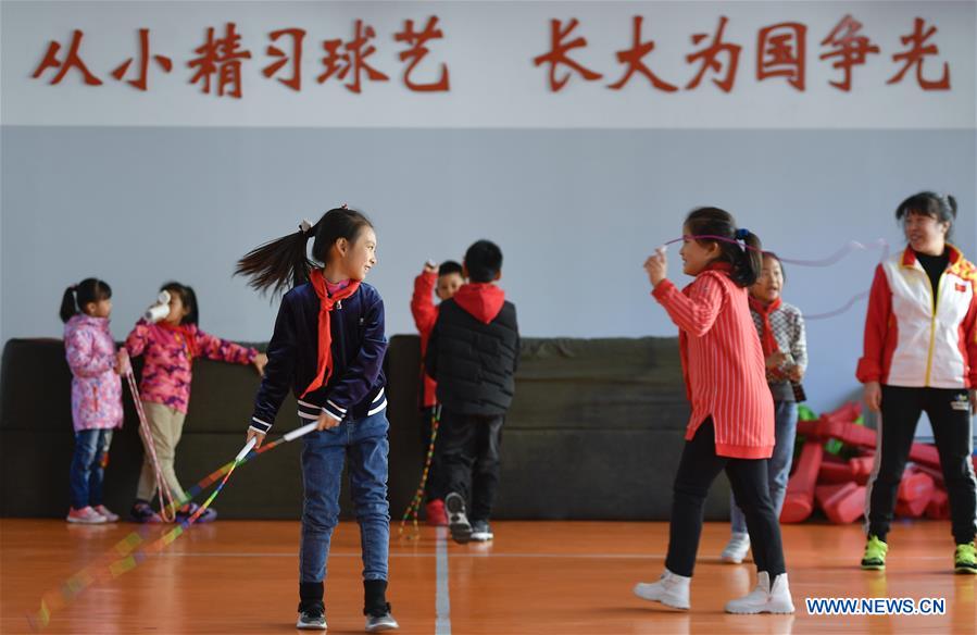 (SP)CHINA-JILIN-WORLD CHAMPION-ROPE JUMPING LIFE(CN)