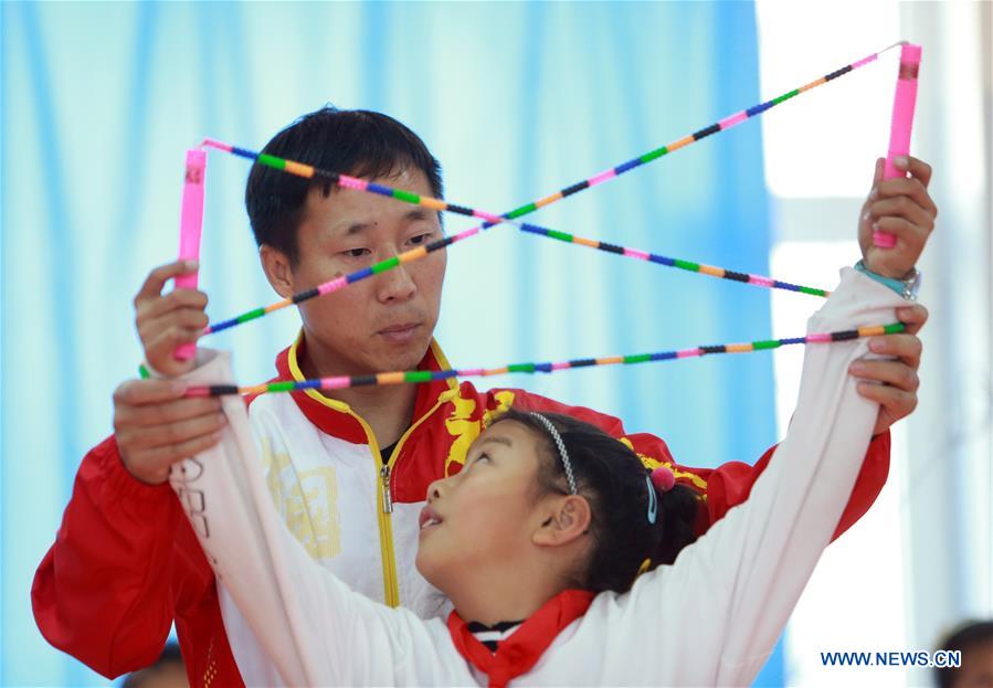 (SP)CHINA-JILIN-WORLD CHAMPION-ROPE JUMPING LIFE(CN)