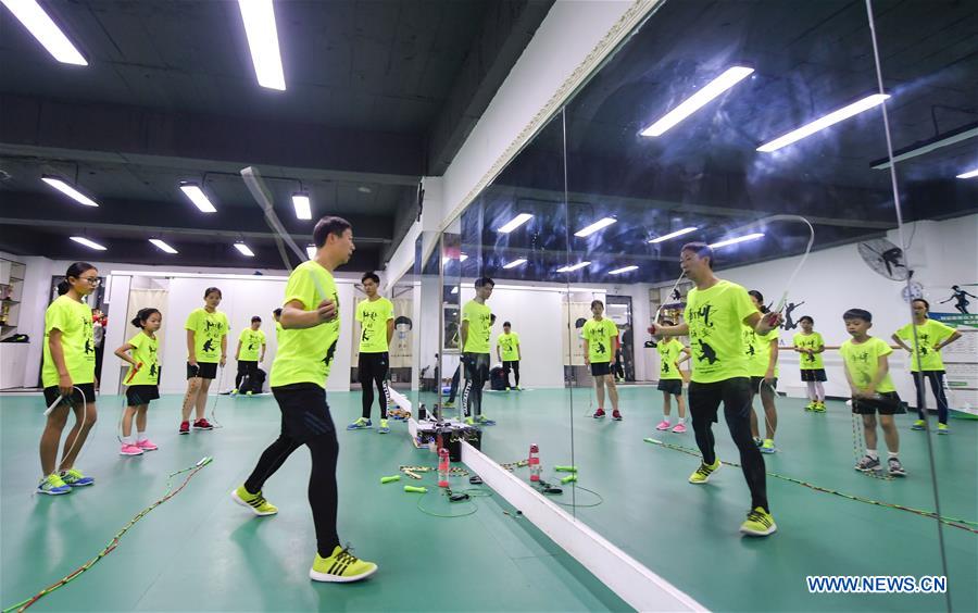 (SP)CHINA-JILIN-WORLD CHAMPION-ROPE JUMPING LIFE(CN)