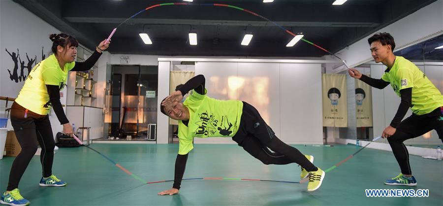 (SP)CHINA-JILIN-WORLD CHAMPION-ROPE JUMPING LIFE(CN)