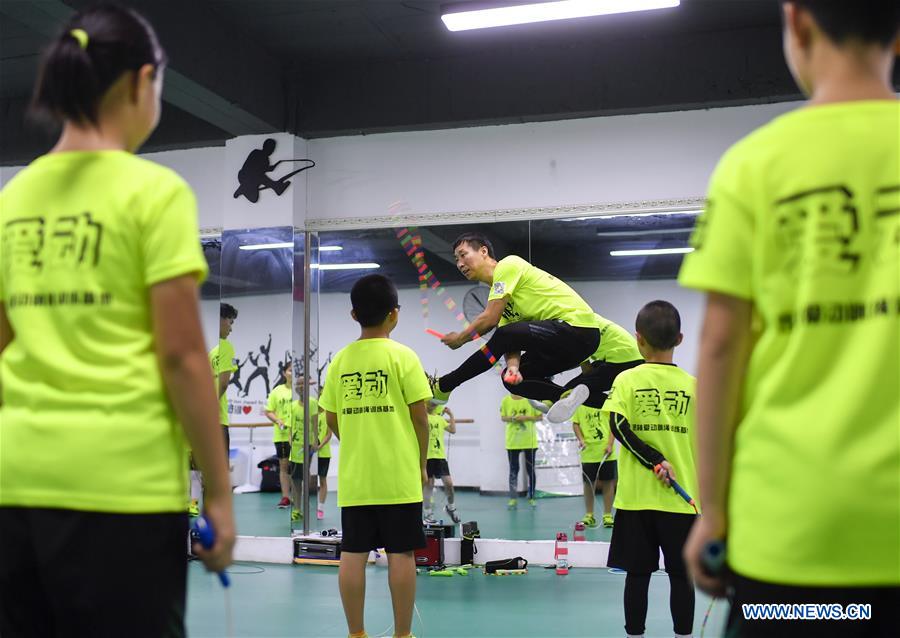 (SP)CHINA-JILIN-WORLD CHAMPION-ROPE JUMPING LIFE(CN)