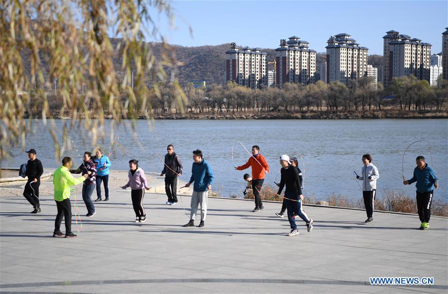 (SP)CHINA-JILIN-WORLD CHAMPION-ROPE JUMPING LIFE(CN)