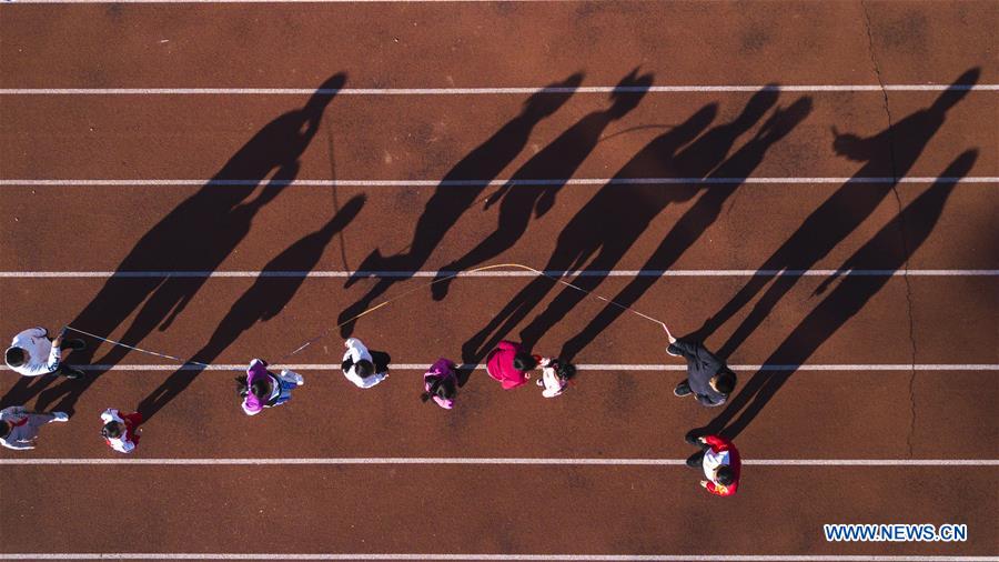 (SP)CHINA-JILIN-WORLD CHAMPION-ROPE JUMPING LIFE(CN)