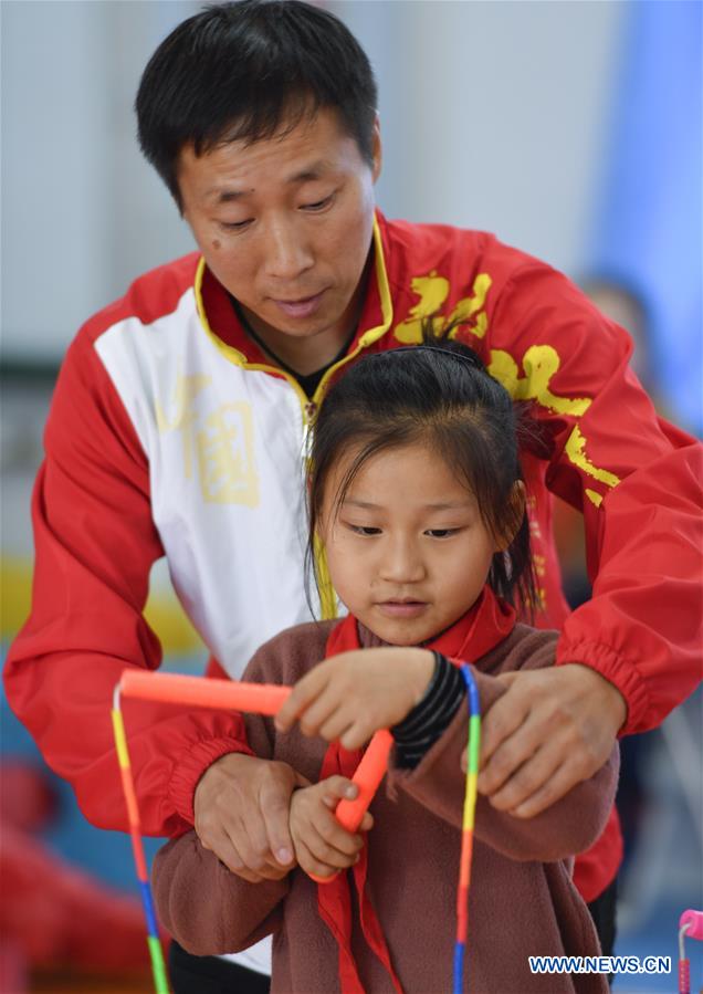 (SP)CHINA-JILIN-WORLD CHAMPION-ROPE JUMPING LIFE(CN)