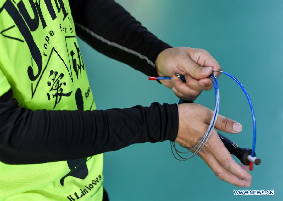 (SP)CHINA-JILIN-WORLD CHAMPION-ROPE JUMPING LIFE(CN)