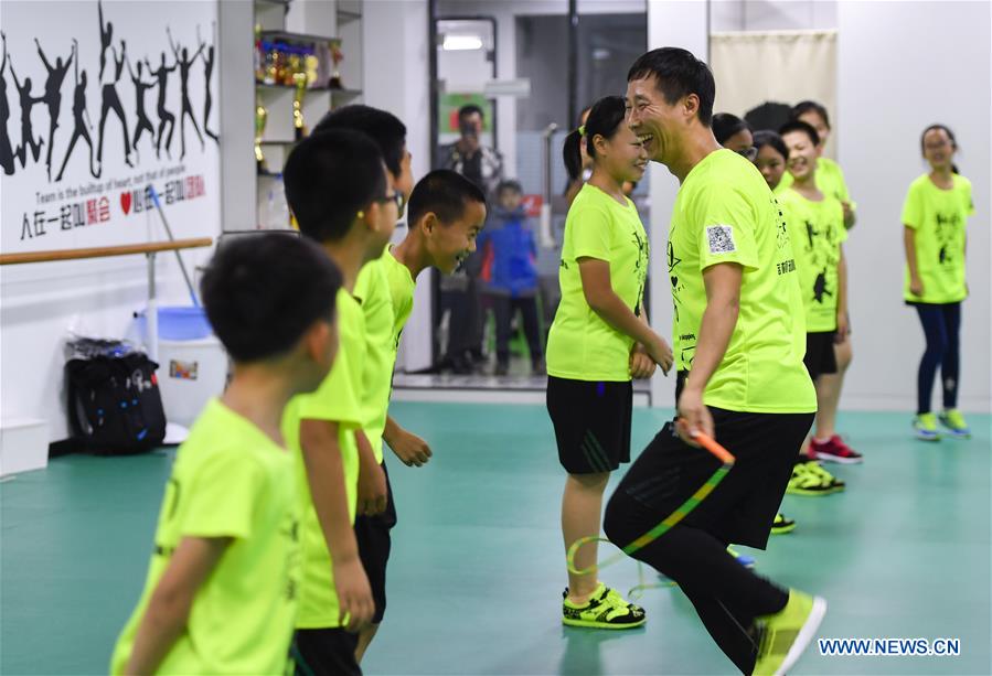 (SP)CHINA-JILIN-WORLD CHAMPION-ROPE JUMPING LIFE(CN)