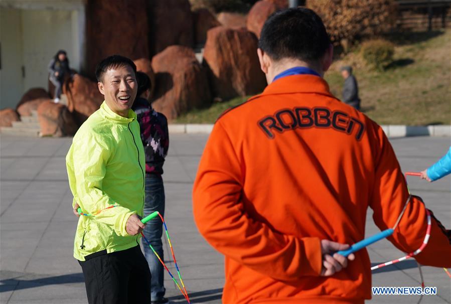 (SP)CHINA-JILIN-WORLD CHAMPION-ROPE JUMPING LIFE(CN)