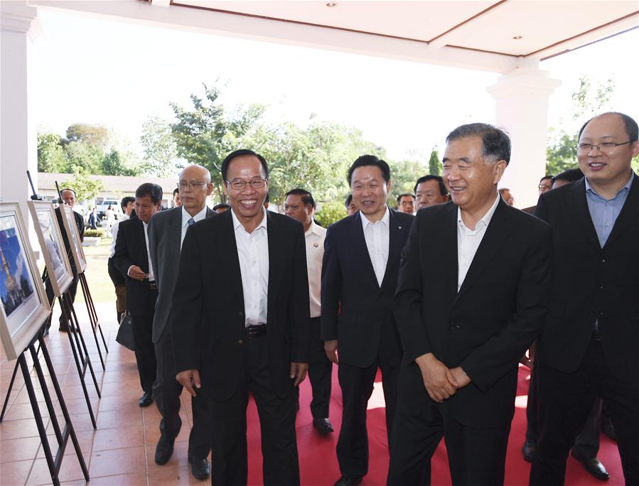 LAOS-CHINA-WANG YANG-OFFICIAL VISIT 