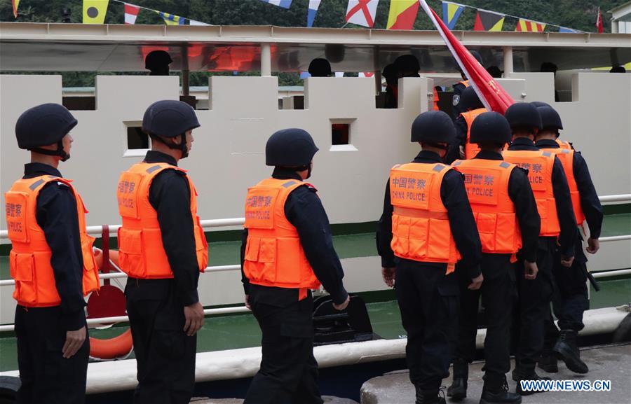 CHINA-YUNNAN-MEKONG RIVER-JOINT PATROL-COMMENCE (CN)