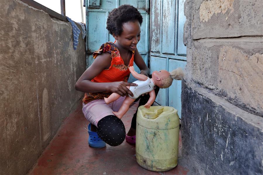 KENYA-NAIROBI-ORPHANAGE-CHILDREN
