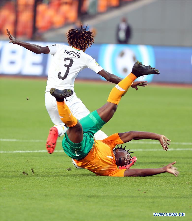 (SP)EGYPT-CAIRO-FOOTBALL-U-23 AFCON-SEMIFINAL-COTE D'IVOIRE VS GHANA