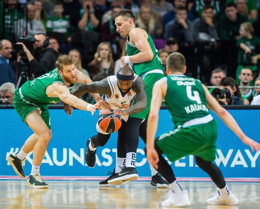 (SP)LITHUANIA-KAUNAS-BASKETBALL-EUROLEAGUE-ZALGIRIS KAUNAS VS PANATHINAIKOS OPAP ATHENS