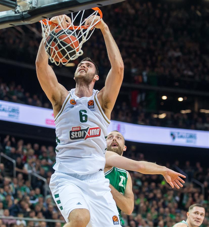 (SP)LITHUANIA-KAUNAS-BASKETBALL-EUROLEAGUE-ZALGIRIS KAUNAS VS PANATHINAIKOS OPAP ATHENS