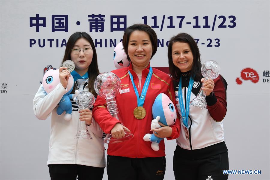 (SP)CHINA-PUTIAN-SHOOTING-ISSF WORLD CUP FINAL (CN)