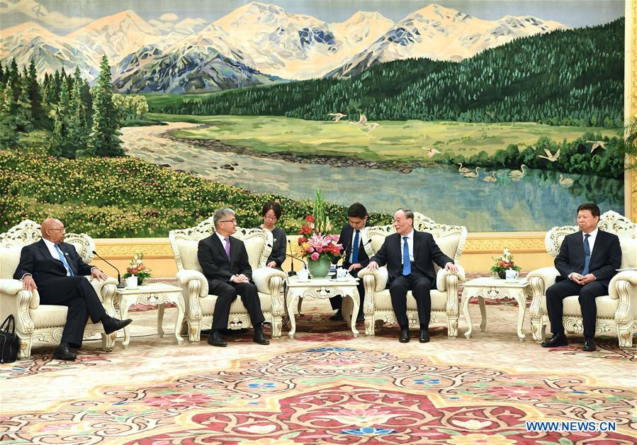 CHINA-BEIJING-WANG QISHAN-U.S. DELEGATES-MEETING (CN)