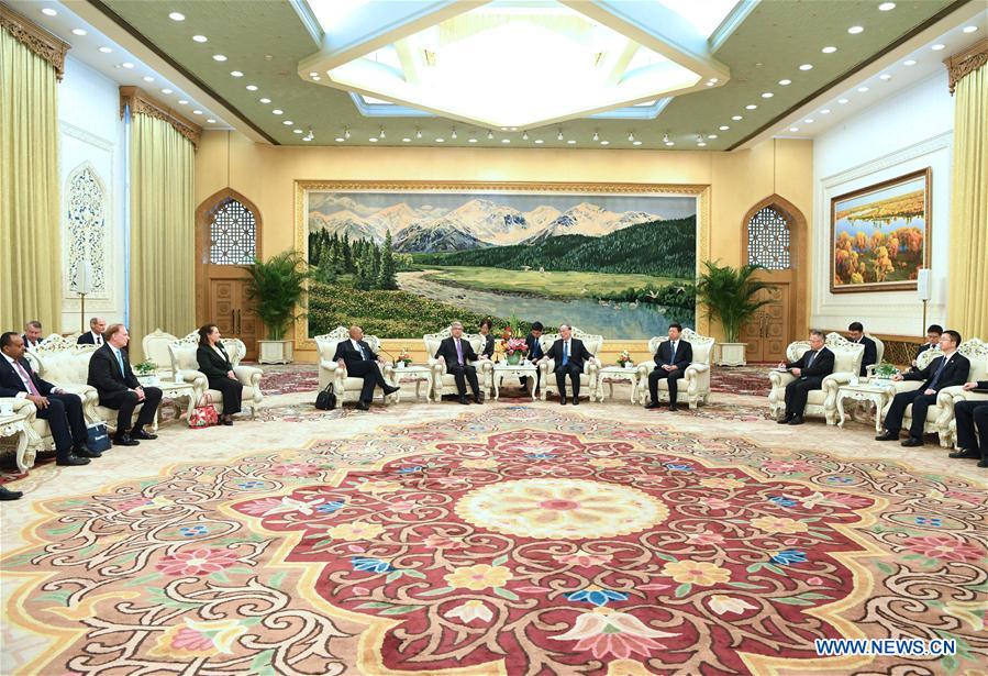 CHINA-BEIJING-WANG QISHAN-U.S. DELEGATES-MEETING (CN)