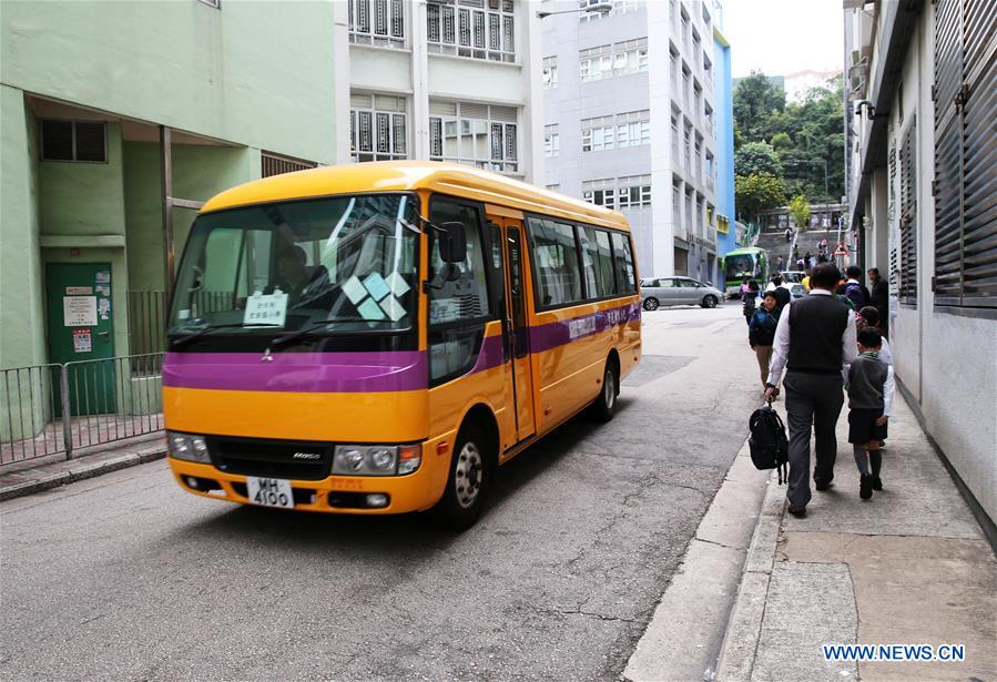 CHINA-HONG KONG-SCHOOLS-RESUMPTION OF CLASSES (CN)