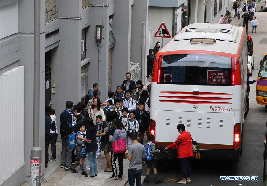 CHINA-HONG KONG-SCHOOLS-RESUMPTION OF CLASSES (CN)