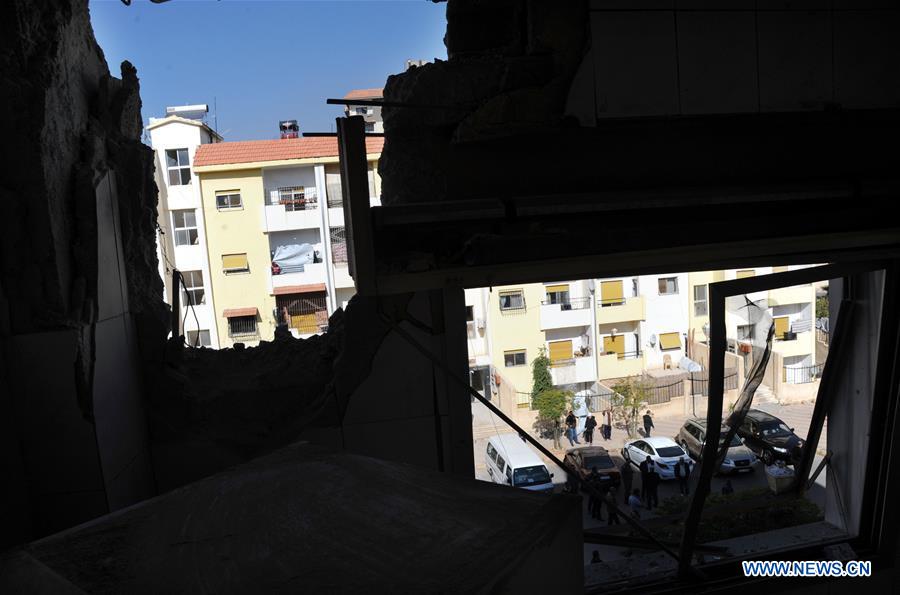 SYRIA-DAMASCUS-ISRAEL-AIR STRIKES-AFTERMATH