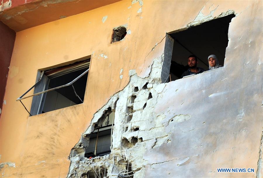 SYRIA-DAMASCUS-ISRAEL-AIR STRIKES-AFTERMATH