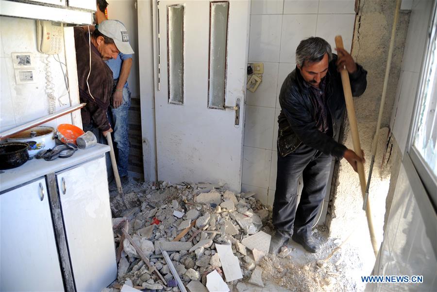 SYRIA-DAMASCUS-ISRAEL-AIR STRIKES-AFTERMATH