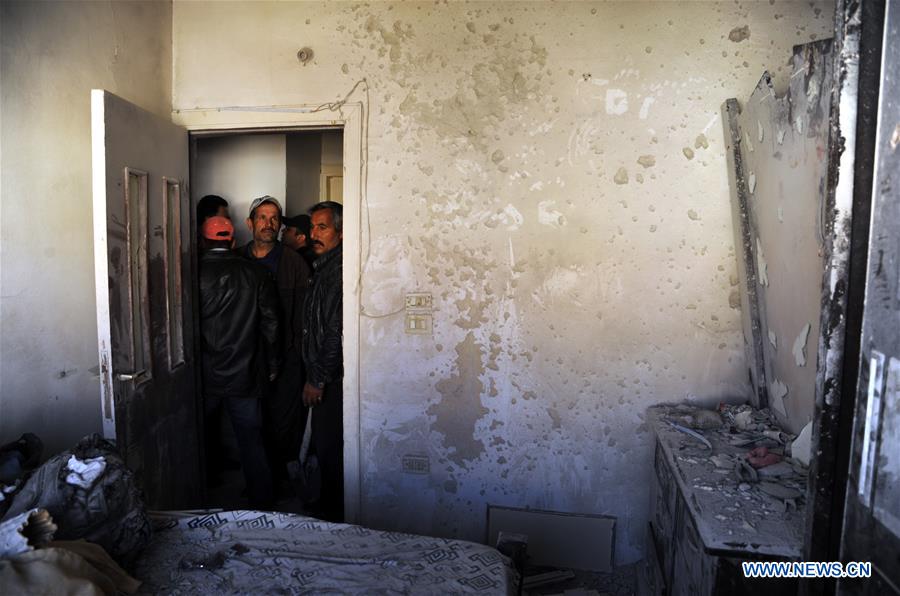 SYRIA-DAMASCUS-ISRAEL-AIR STRIKES-AFTERMATH