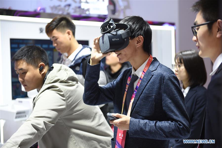 CHINA-BEIJING-WORLD 5G CONVENTION-PRESS PREVIEW (CN)