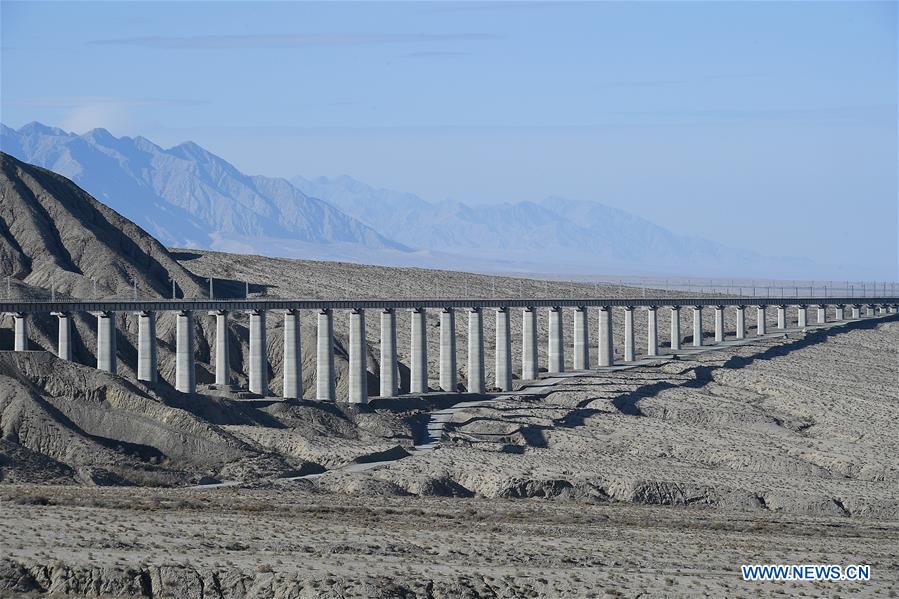 CHINA-XINJIANG-RAILWAY-ECOLOGY-PROTECTION (CN)