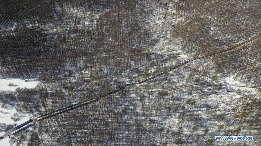 CHINA-INNER MONGOLIA-ARXAN-WINTER SCENERY (CN)