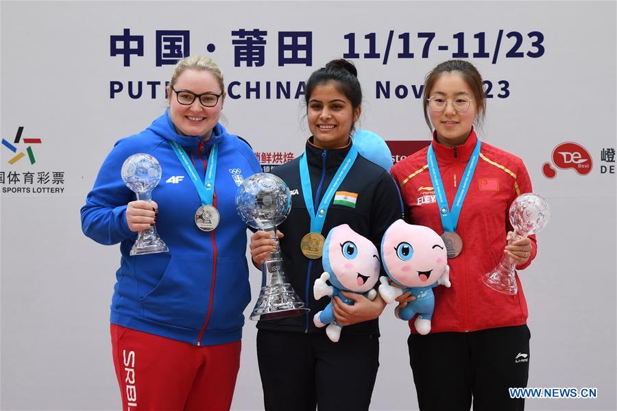 (SP)CHINA-PUTIAN-SHOOTING-ISSF WORLD CUP FINAL (CN)