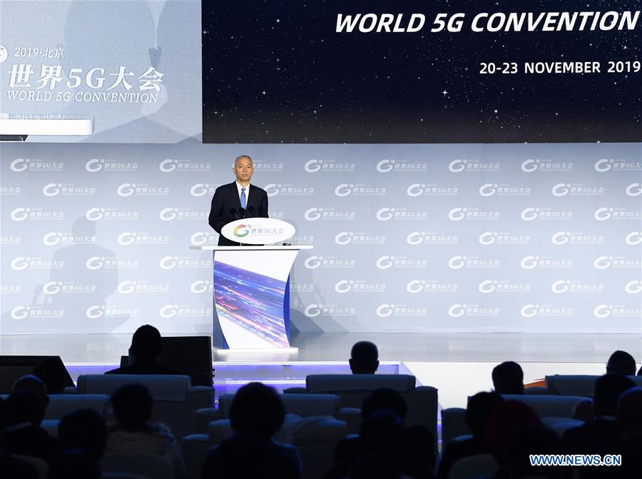 CHINA-BEIJING-CAI QI-WORLD 5G CONVENTION-OPENING (CN)