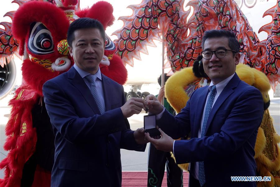 U.S-SEATTLE-BOEING-100TH 787 AIRCRAFT-CHINESE AIRLINE INDUSTRY-DELIVERY