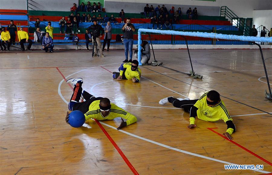 (SP)MIDEAST-GAZA-GOALBALL